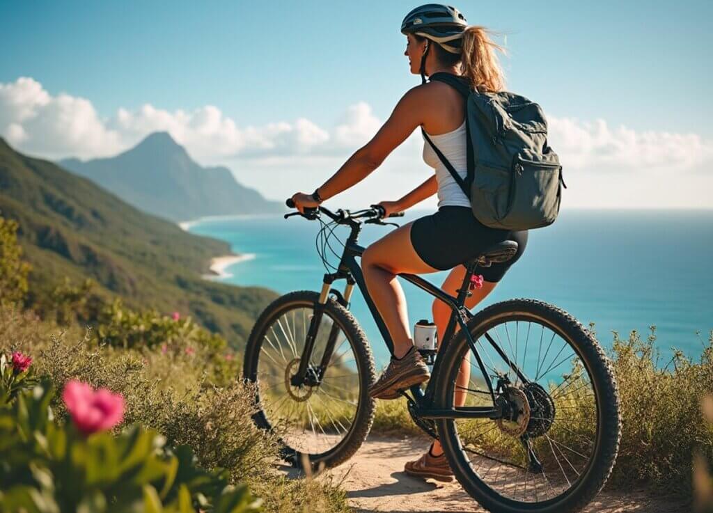 faire du vélo aux Seychelles